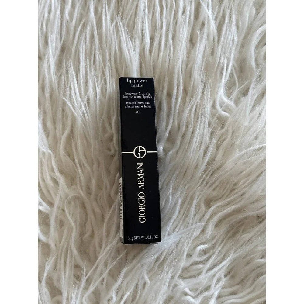 Giorgio Armani Lip Power Matte Lipstick 405 Powerful